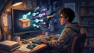 Développeur indépendant observant la revente de clés Steam sur un marché gris numérique