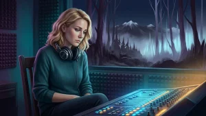 Illustration éditoriale évoquant le décès de Hayden Panettiere et ses rôles dans Kingdom Hearts et Until Dawn