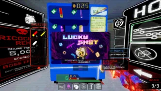 Image de Lucky Shot, un FPS roguelite basé sur la précision et la construction de chargeur