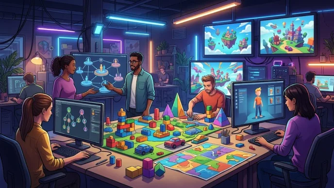 Développeurs créant des jeux Mattel pour Roblox, Fortnite et mobile